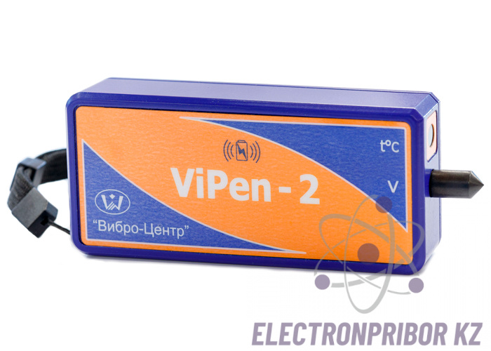 ViPen-2 — сборщик-анализатор вибрационных сигналов с функцией контроля температуры оборудования