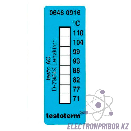 6460916 — самоклеющиеся термоиндикаторы 71-110°C