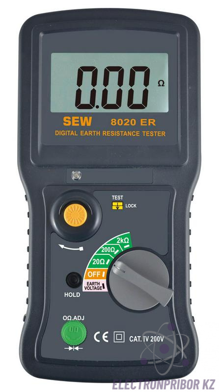 8020 ER — цифровой измеритель сопротивления заземления