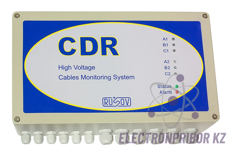 CDR 6 каналов — система мониторинга технического состояния высоковольтных кабельных линий
